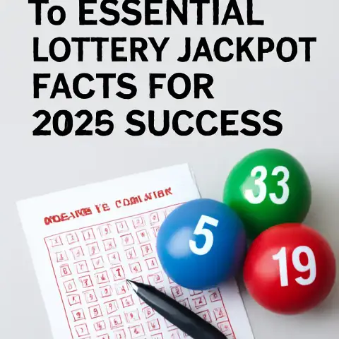 Lottery Jackpot Facts You Need to Know — 16 Essential Lottery Jackpot Facts for 2026 Success