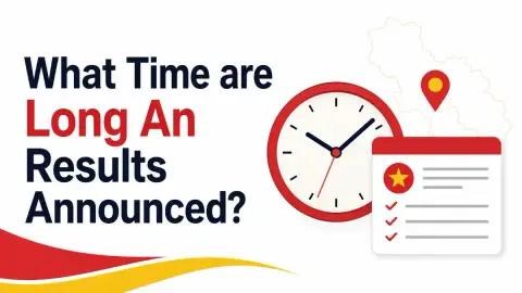 What Time are Long An Results Announced?